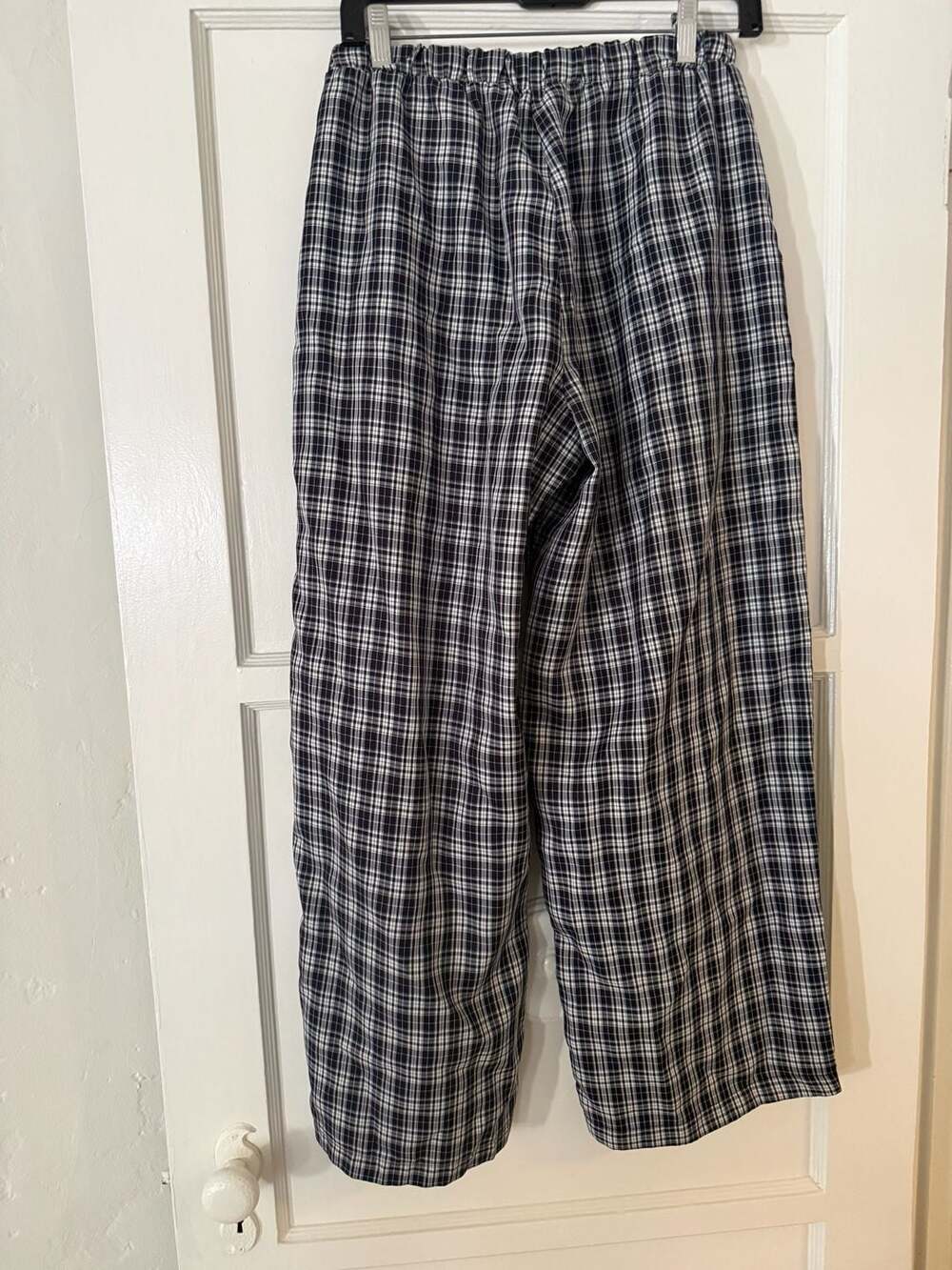 Lisa Says Gah Women's Plaid Wide Leg Pull-On Pants - Picture 2 of 3